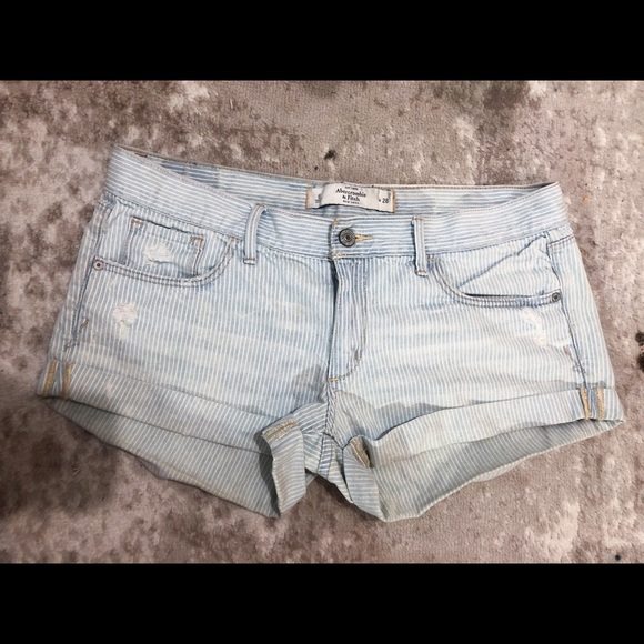 Pants - Jean shorts-Abercrombie and Fitch